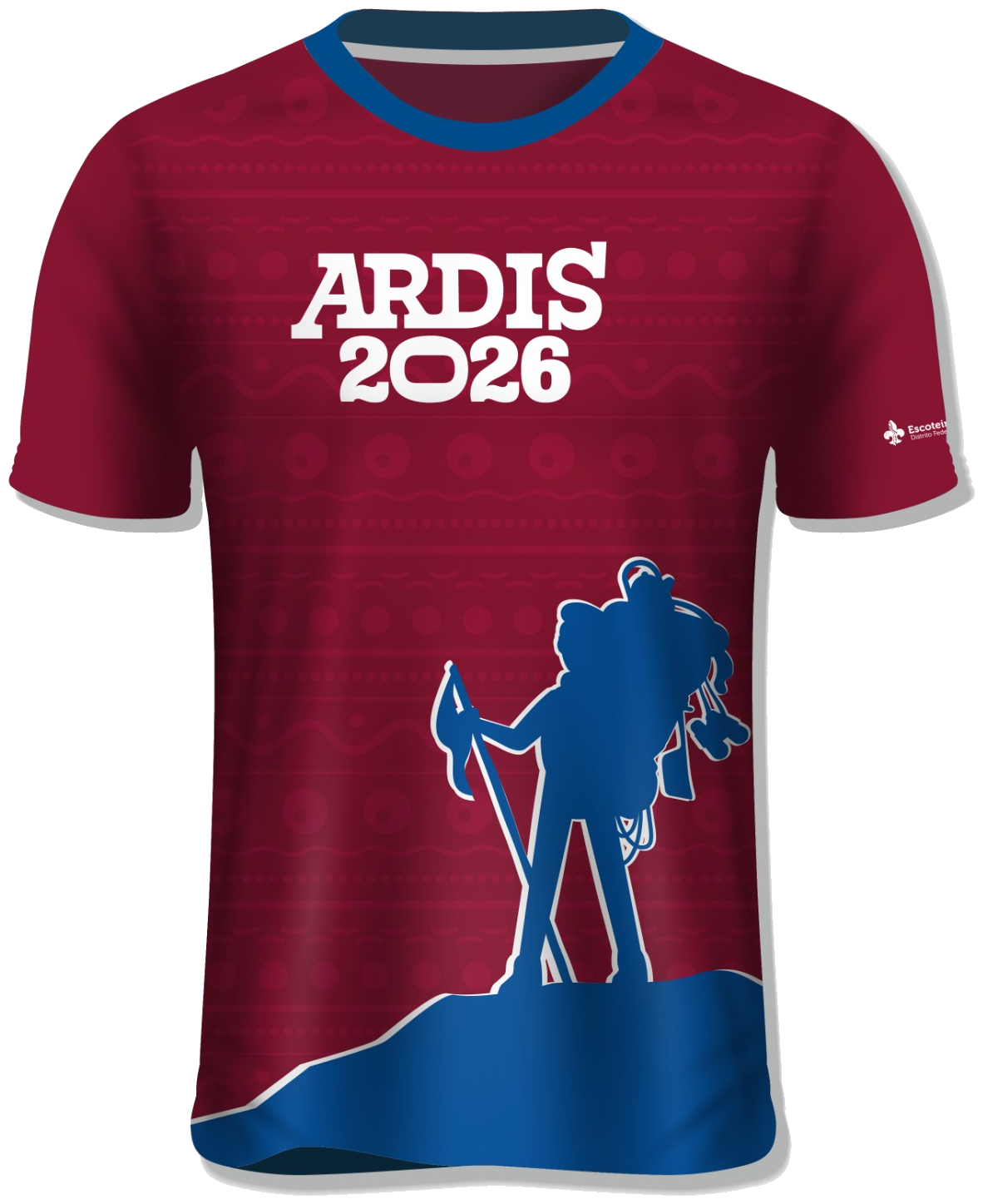 Camiseta oficial ARDIS 2026 frente
